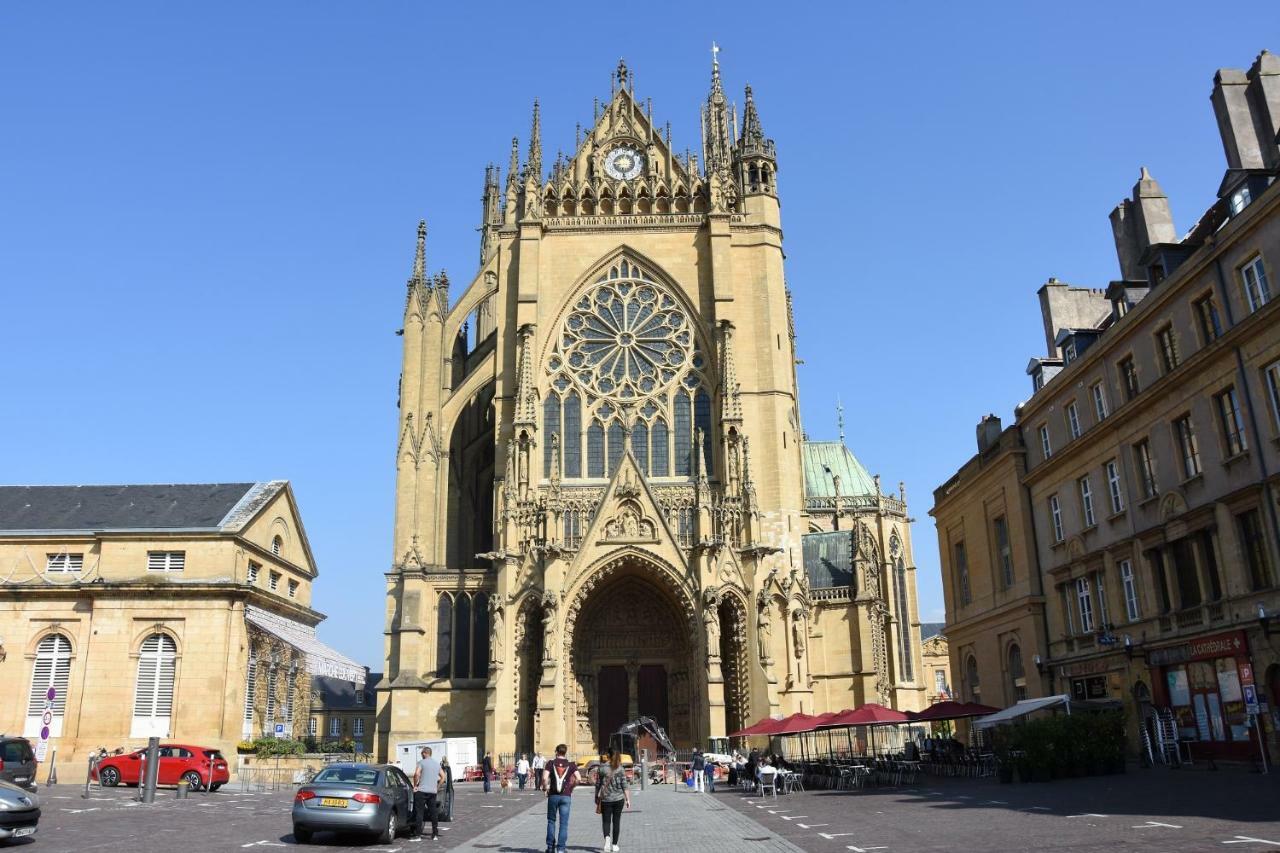 Grand Appartement Vue Cathedrale Metz Dış mekan fotoğraf